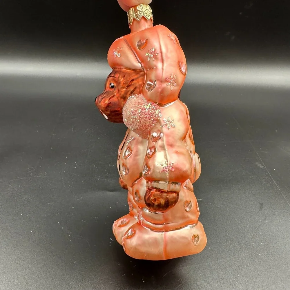 1996‎ CHRISTOPHER RADKO PEDIATRIC CANCER ORNAMENT BEARLY AWAKE BEAR 6
